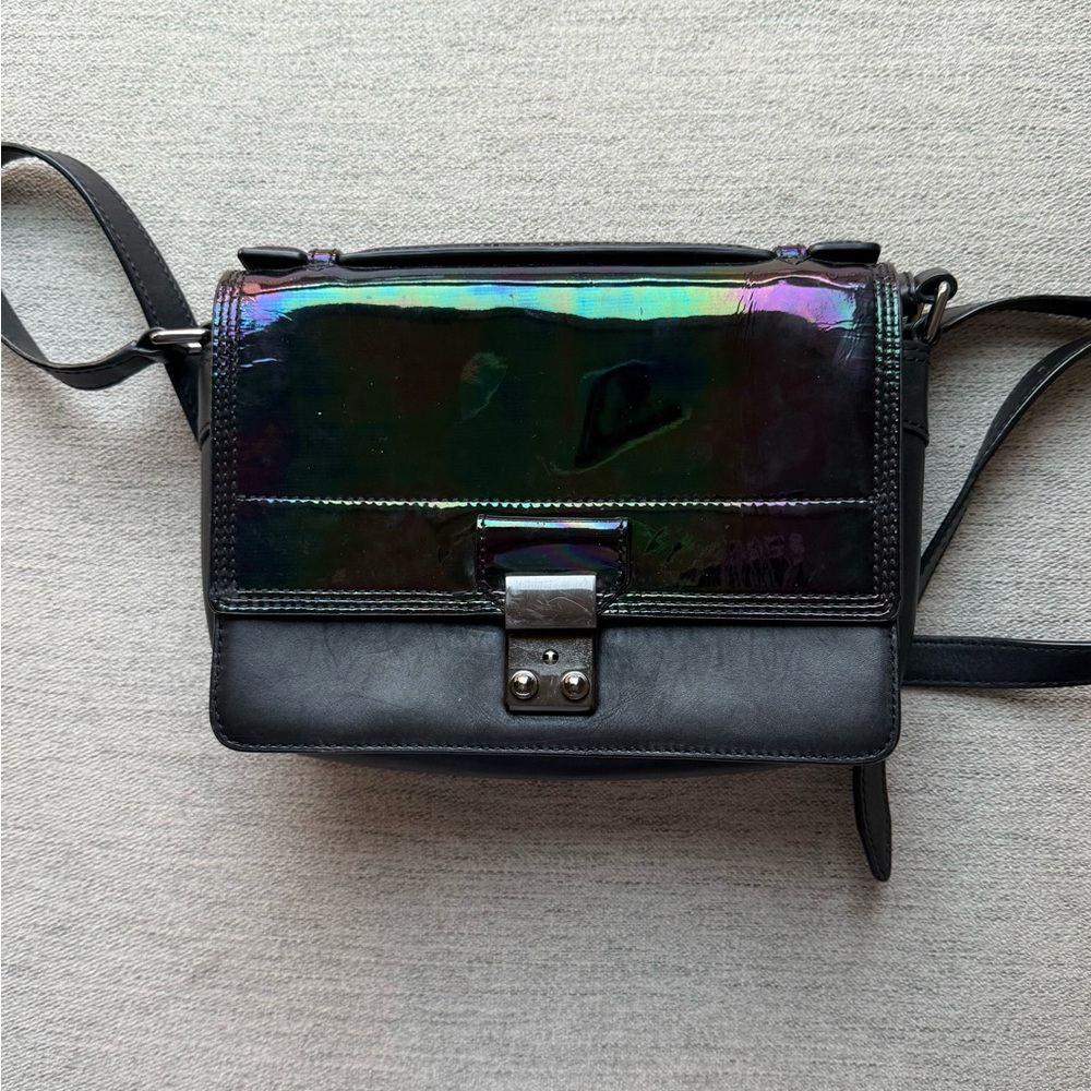 3.1 Phillip Lim Iridescent Black Crossbody Bag